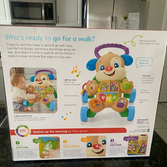 Fisher-Price Laugh & Learn with Puppy Walker - Picture 2 of 2